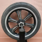 2010-2017 Victory Cross Country Front Metzeler Tire Rim Wheel 130/70 B18. Fixed Price $329.95.