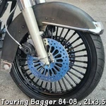 21X3.5 Fat Spoke Front Wheel Rim For Harley Electra Glide Ultra Classic Flhtcu. Fixed Price $279.99.