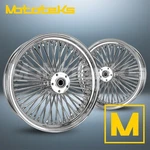 16X3.5 Fat Wheel Set 52 Stainless Spokes For Harley Softail Front Rear Rim. Fixed Price $1079.99.