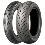 Tyre Pair Bridgestone 110/90-10 51J Hoop B01 + 150/70-14 66S B02 Pro. Fixed Price $372.60.