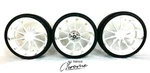 20" White Contrast Cut Tornado Wheels (3) 2015-2020 Can-am Spyder F3-S. Fixed Price $5499.99.