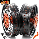 Kke 3.5/4.25 *17" Supermoto Wheels Set For Ktm Exc Exf Sxf 125-530CC 03-2026. Fixed Price $989.00.