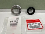 Honda Elsinore Rear Wheel Retainer, Seal & Bearings 74 75 76 CR250M. Fixed Price $41.00.