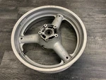 Suzuki 2003-2007 SV650S Oem Rear Wheel Rim Silver Boh #10A Straight! *. Fixed Price $79.99.
