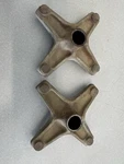 1987-88 Kawasaki Tecate KXF250 Rear Hubs. Fixed Price $175.00.