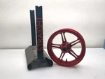 16-24 Kawasaki BR125 Z125 Pro Front Wheel Rim Straight 12X2.50 41073-0674-63D. Fixed Price $168.97.