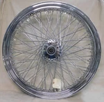 Ultima 36-503 Chrome 80 Spoke 23"X 3.5" Front Wheel W/ Billet Hub, 1" Axle (474). Fixed Price $220.00.