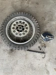 Honda Oem XR500 1981-1982 Rear Wheel With All Hardware And Brake Plate.. Fixed Price $80.00.