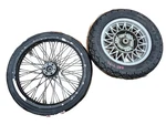 1993 Suzuki VS800 Intruder Wheel Rim W/ Tire Front & Rear Pair R15 R21 Oem. Fixed Price $260.30.