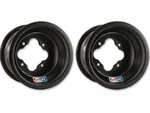 Dwt Black Atv Front Wheel Set Rims 10" 10X5, 3B+2N, 4/156 YFZ450 Raptor Banshee. Fixed Price $189.98.