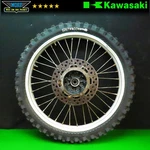 1988 Kawasaki KX250 KX125 KX500 Front Wheel Hub Rim Tire Assembly 41034-1170. Fixed Price $44.46.