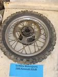 1986 Kawasaki KX80 Rear Wheel Rim Tire Oem Original 14" Takasago. Fixed Price $118.00.
