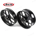 Fit Honda 2007-2022 Arashi Front Rear Wheel Black Rims. Fixed Price $591.57.