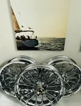 Harley Road Glide Wheels & Bearings 2023 -26 Fltrt Chrome Rims Exchange. Fixed Price $1999.00.