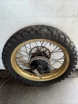 1985 Suzuki SP250 Rear Wheel Rim. Fixed Price $125.00.