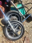 79 80 81 Yamaha XS650 Motorcycle Pair Mag Wheel Set Front & Rear Tires Parts. Fixed Price $400.00.