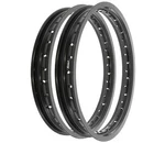 Rising Sun Black Aluminum Rim Set - Honda CB750K Four 1969 1976. Fixed Price $179.95.