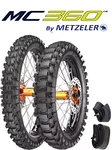 Metzeler MC360 Midhard 80/100-21 Front & 110/90-19 Rear Tire Set +tubes Honda. Fixed Price $191.52.
