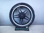 1982 Honda CB450SC Nighthawk H20808) Black Front Wheel Rim 15IN. Fixed Price $86.24.
