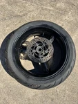 01-05 Suzuki Gsxr 600 750 Rear Wheel Rim Straight Tire. Fixed Price $140.00.