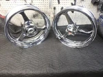 Honda Cbr 600RR 07-11 Chrome Plated Factory Wheel Set Outright Purchase. Fixed Price $1379.99.
