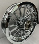 Harley 16X3 Shovelhead Spoke 41125-81 Rear Wheel Custom Chrome Rim Outright. Fixed Price $1399.00.