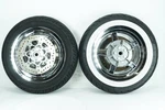 08 Harley Touring Electra Glide Ultra Front Rear Wheel Rim Tire Thunderstar 16". Fixed Price $1100.00.