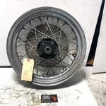 Harley Shovelhead 16X3 Chrome 40 Spoke Wheel 43086-81. Fixed Price $125.00.