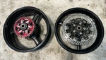 2015 11-15 Kawasaki Ninja ZX10R Front Rear Wheels Rims Rotors Set Oem Clean. Fixed Price $710.99.