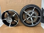 Oem Harley 09-26 Touring 2024 2025 Street Glide Front & Rear Wheels/tires/rotors. Fixed Price $1150.00.