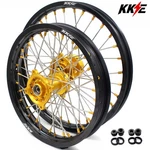 Kke 19/16 Wheels Fit Suzuki RM80 RM85 1993-2025 Yamaha YZ80 YZ85 Rims Gold Nuts. Fixed Price $499.00.