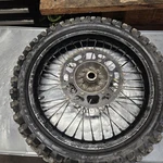2008 Kawasaki KX450F Rear Back Wheel Rim Hub 110/90-19 62M, Good. Fixed Price $202.99.