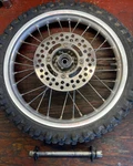 2000-2008 Kawasaki KX65 Front Wheel Rim With Axle 41090-1124 41068-1418. Fixed Price $145.00.