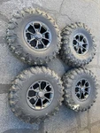 Polaris Rzr Xp 1000 Wheels Tires 30X10X14 Terra Boss Xt (4) 2025 4/156 Lug. Fixed Price $1529.91.