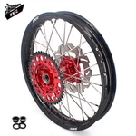 Kke 2.15X19" Cnc Rear Wheel Rim Set Fit Honda XR650R 2000-2008 Back Red Hub Disc. Fixed Price $379.00.