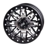 4/137 Tusk Teton Beadlock Wheel 15X7 5.0 + 2.0 Machined/black For Honda Talon. Fixed Price $204.06.