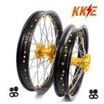 Kke 17/14 Kid's Wheels Fit Suzuki RM85 2025 RM80 YZ85 Pit Bike Spoked Rims. Fixed Price $499.00.