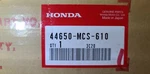 Honda 44650-MCS-610 Wheel Assembly Front Genuine Oem New. Fixed Price $329.99.