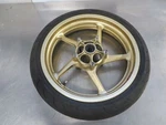 EB969 2009 Yamaha 1000 Yzf Front Cast Wheel Tire Rim 120/17ZR17 Damaged. Fixed Price $229.99.