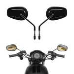 Black Rear View Side Mirrors Fit For Harley Road King Touring Xl 883 Sportster. Fixed Price $26.76.