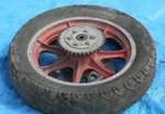1976 Kawasaki Kz 750 Oem Rear Rim Tire No Good. Fixed Price $219.18.