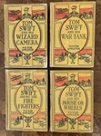 Tom Swift And His Wizard Camera, War Tank, Fire Fighters, House On Wheels.. Fixed Price $16.95.