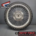 2004 Honda CR125R Oem 21" Front Wheel 250 Hub Tire Rim (312). Fixed Price $150.00.