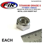 Yamaha Titanium Nut Rear Axle Wheel Spindle 90185-12134 90185-12010. Fixed Price $27.05.