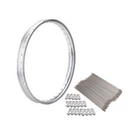 Tusk 1487500007 Impact Front Rim And Spoke Kit 21 X 1.60 Silver. Fixed Price $174.47.