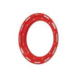 Dwt Beadlock Ring 10" Red Powder Coated 910-51. Fixed Price $67.15.