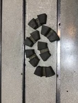 Suzuki TM400,1974,SPROCKET Hub Damper,oem Rear Carrier Rubber Cushions. Fixed Price $39.99.