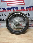 1975 Yamaha DT125B Oem Rear Wheel Rim W/ Sprocket Brake Assembly. Fixed Price $106.59.