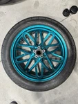 Harley Sportster Roadster Dyna Paperclip 48 Rear Mag Wheel Tire Rim Forty-eight. Fixed Price $250.00.