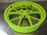 EB1180 2013 Ducati 848 Evo Front Wheel Rim (lime Green). Fixed Price $399.99.